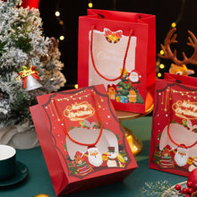 Load image into Gallery viewer, Christmas Gift Bag Christmas Paper Bags Candy Cookie Packaging Bag New Year Party for Snack Present Packing Xmas Bag
