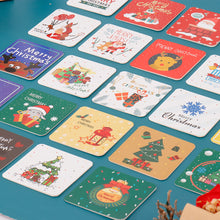 Load image into Gallery viewer, 20/24 Pcs/Lot Christmas Greeting Card Kids Mini Christmas Blessing Greeting Cards Envelope New Year Postcard Gift Card Xmas Party
