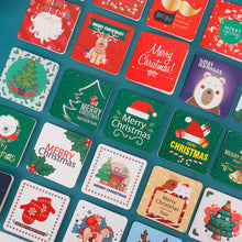 Load image into Gallery viewer, 20/24 Pcs/Lot Christmas Greeting Card Kids Mini Christmas Blessing Greeting Cards Envelope New Year Postcard Gift Card Xmas Party
