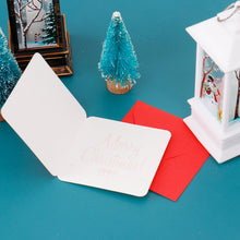 Load image into Gallery viewer, 20/24 Pcs/Lot Christmas Greeting Card Kids Mini Christmas Blessing Greeting Cards Envelope New Year Postcard Gift Card Xmas Party
