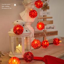Load image into Gallery viewer, Christmas Decoration LED Light String Red Green Star Ball String Lights Christmas Tree Decoration Home Party Decor Lights
