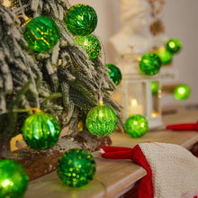 Load image into Gallery viewer, Christmas Decoration LED Light String Red Green Star Ball String Lights Christmas Tree Decoration Home Party Decor Lights
