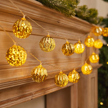 Load image into Gallery viewer, Christmas Decoration LED Light String Red Green Star Ball String Lights Christmas Tree Decoration Home Party Decor Lights
