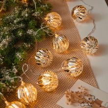 Load image into Gallery viewer, Christmas Decoration LED Light String Red Green Star Ball String Lights Christmas Tree Decoration Home Party Decor Lights
