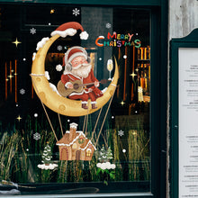 Load image into Gallery viewer, Merry Christmas Wall Stickers Window Glass Stickers Christmas Decorations For Home Christmas Ornaments Removable

