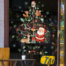 Load image into Gallery viewer, Merry Christmas Wall Stickers Window Glass Stickers Christmas Decorations For Home Christmas Ornaments Removable
