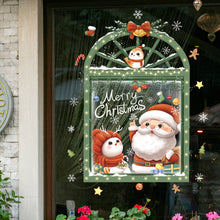 Load image into Gallery viewer, Merry Christmas Wall Stickers Window Glass Stickers Christmas Decorations For Home Christmas Ornaments Removable
