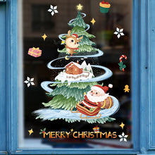 Load image into Gallery viewer, Merry Christmas Wall Stickers Window Glass Stickers Christmas Decorations For Home Christmas Ornaments Removable

