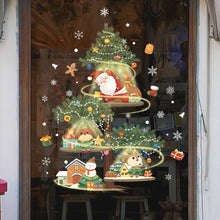 Load image into Gallery viewer, Merry Christmas Wall Stickers Window Glass Stickers Christmas Decorations For Home Christmas Ornaments Removable
