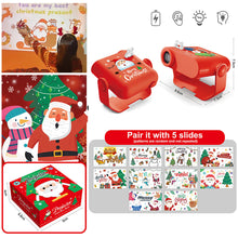 Load image into Gallery viewer, Christmas Projection Lamp Background Projector Night Light Photo Prop Wall Lights Christmas Party Decoration Bedroom Decor Happy New Year

