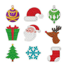 Load image into Gallery viewer, Kids Diamond Painting Stickers Kits Creative DIY Art Craft Paint by Numbers Diamonds Christmas Tree Decoration Home Xmas Decor
