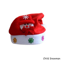Load image into Gallery viewer, Christmas Hat with LED Light Adult Kids Knitted Soft Beanie Santa Hat New Year Party Kids Gift Navidad Noel Xmas Decoration
