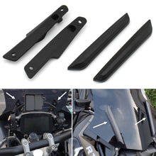 Load image into Gallery viewer, Pair Motorcycle Windshield Wind Screen Trim Strip For BMW R1200GS LC 2013 - 2018 R1200 GS Adventure 2013-2018 R1250GS R1250 GS ADV 2019-2020
