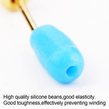 Load image into Gallery viewer, 100PCS Anti-Entanglement Silicone Fast Sub Line Clip Clamp Strong Tension Rhomboid Open Eight Ring Connector Fishing Accessories
