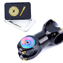 Load image into Gallery viewer, 1 Set Bike Titanium Alloy Light Weight Flat Head Waterproof Bowl Set Cover Cover Set Dazzling Screw Bike Accessories
