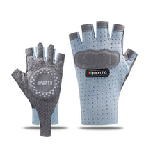 Load image into Gallery viewer, 1 Pair Children's Half-Finger Cycling Fitness Gloves Non-Slip Breathable Wear Protective Gloves For Outdoor Sports
