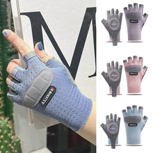 Load image into Gallery viewer, 1 Pair Children's Half-Finger Cycling Fitness Gloves Non-Slip Breathable Wear Protective Gloves For Outdoor Sports
