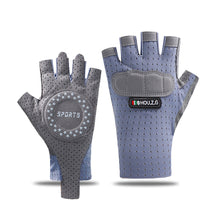 Load image into Gallery viewer, 1 Pair Children's Half-Finger Cycling Fitness Gloves Non-Slip Breathable Wear Protective Gloves For Outdoor Sports
