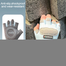 Load image into Gallery viewer, 1 Pair Children's Half-Finger Cycling Fitness Gloves Non-Slip Breathable Wear Protective Gloves For Outdoor Sports
