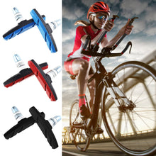 Load image into Gallery viewer, 1Pair Road Bike V Brake Special Brake Leather Wear-Resistant Durable Rubber Brake Block Bicycle Repair Accessories
