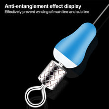 Load image into Gallery viewer, 100PCS Silicone Large Material Anti-Entanglement Bean 8 Ring Main Line Sub-Line Anti-Entanglement Space Bean Fishing Accessories
