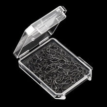 Load image into Gallery viewer, 12PCS Three Bend Hook High Carbon Steel Automatic Rollover Hook Anti-Blurting Sharp Barbed Carassius Carp Fishing Hook

