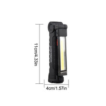 Load image into Gallery viewer, USB Multi-Function COB Repair Work Light Foldable Magnet Repair Led Flashlight Suspension Car Repair Tent Lamp
