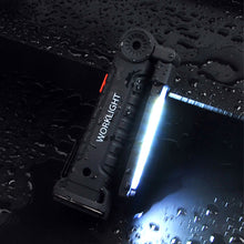 Load image into Gallery viewer, USB Multi-Function COB Repair Work Light Foldable Magnet Repair Led Flashlight Suspension Car Repair Tent Lamp
