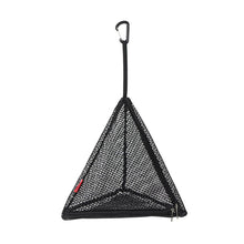 Load image into Gallery viewer, 1PC Triangle Hanging Net Bag PVC Folding Storage Net Camping Hanging Package Outdoor Picnic Supplies
