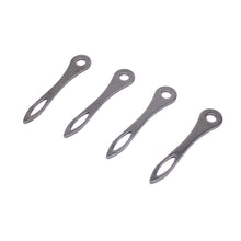 Load image into Gallery viewer, 1PC Manganese Steel Slingshot Rubber Band Insert Tied Assistant Helper Tools Figure 8 Ring Hunting Slingshot Rubber Band Accessories
