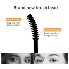 Load image into Gallery viewer, Waterproof Sweatproof Mascara Non-smudge Black Slender Curling Dense Mascara Natural Long-lasting Eyes Makeup Cosmetics
