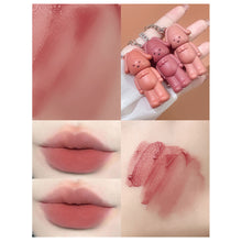 Load image into Gallery viewer, 6 Colors Matte Velvet Keychain Lip Gloss Waterproof Non-fading Long Lasting Lip Glaze Lip Makeup Cosmetics

