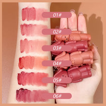 Load image into Gallery viewer, 6 Colors Matte Velvet Keychain Lip Gloss Waterproof Non-fading Long Lasting Lip Glaze Lip Makeup Cosmetics
