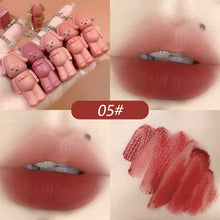 Load image into Gallery viewer, 6 Colors Matte Velvet Keychain Lip Gloss Waterproof Non-fading Long Lasting Lip Glaze Lip Makeup Cosmetics
