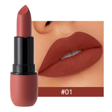 Load image into Gallery viewer, 6 Colors Velvet Matte Lipstick Waterproof Sweatproof Long-lasting Non-fading Nude Lip Gloss Lip Makeup Cosmetics
