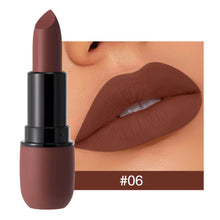 Load image into Gallery viewer, 6 Colors Velvet Matte Lipstick Waterproof Sweatproof Long-lasting Non-fading Nude Lip Gloss Lip Makeup Cosmetics
