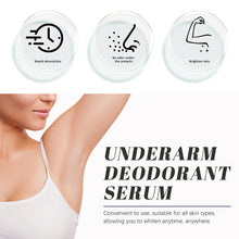 Load image into Gallery viewer, Underarm Deodorant Cream Clean Armpit Odor Sweat Odor Underarm Whitening Refreshing Sweating Suppressing Deodorizing Cream Body Care
