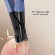 Load image into Gallery viewer, Anti Splash Nail Clipper Portable Stainless Steel Nail Clippers Trimmer Durable Antioxidant Rust Resistant Manicure Tool
