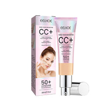 Load image into Gallery viewer, 2 Colors Even Skin Tone CC Cream Waterproof Sweatproof Natural Concealer Moisturizing Foundation Makeup Cosmetics
