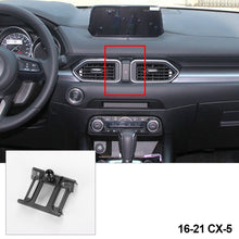 Load image into Gallery viewer, Car Phone Holder Stand Dedicated Mount Bracket Automobile Fixed Base for Mazda CX5/CX6/CX4 CX-30 Axela Atenea Mazda6
