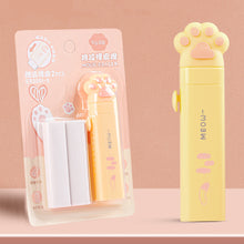Load image into Gallery viewer, Creatibe Cartoon Push-Pull Pencil Eraser Rubber Kids Children Drawing Writing Wiping Stationery Christmas Gift School Supplies
