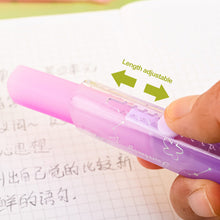 Load image into Gallery viewer, Cute Cartoon Push-Pull Pencil Eraser Rubber Kids Children Drawing Writing Wiping Stationery Christmas Gift School Supplies
