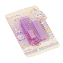 Load image into Gallery viewer, Cute Jelly Color Push-Pull Pencil Eraser Rubber Kids Children Drawing Writing Wiping Stationery Christmas Gift School Supplies
