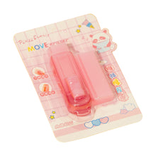 Load image into Gallery viewer, Cute Jelly Color Push-Pull Pencil Eraser Rubber Kids Children Drawing Writing Wiping Stationery Christmas Gift School Supplies
