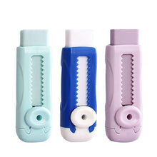 Load image into Gallery viewer, Convenient Push-Pull Pencil Eraser Rubber Kids Children Drawing Writing Wiping Stationery Christmas Gift School Supplies
