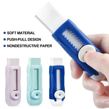Load image into Gallery viewer, Convenient Push-Pull Pencil Eraser Rubber Kids Children Drawing Writing Wiping Stationery Christmas Gift School Supplies
