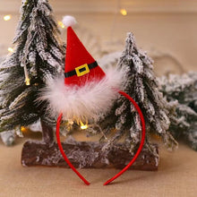 Load image into Gallery viewer, 1Pc Christmas Headbands Sequins Reindeer Antlers Ears Headbands For Women Girls Christmas Party Decoration Cosplay Hair Accessories
