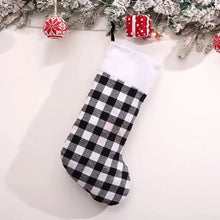 Load image into Gallery viewer, 1Pc New Year Christmas Stockings Socks Xmas Candy Gift Bag Fireplace Xmas Tree Decoration
