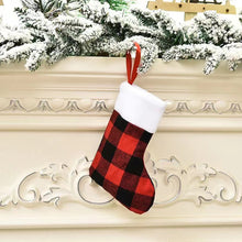 Load image into Gallery viewer, 1Pc New Year Christmas Stockings Socks Xmas Candy Gift Bag Fireplace Xmas Tree Decoration

