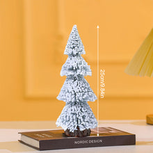 Load image into Gallery viewer, 1Pc 15-29cm Mini Christmas Tree Gold Green Small Pine Tree Sisal Silk Cedar New Year Xmas Party Ornaments Navidad
